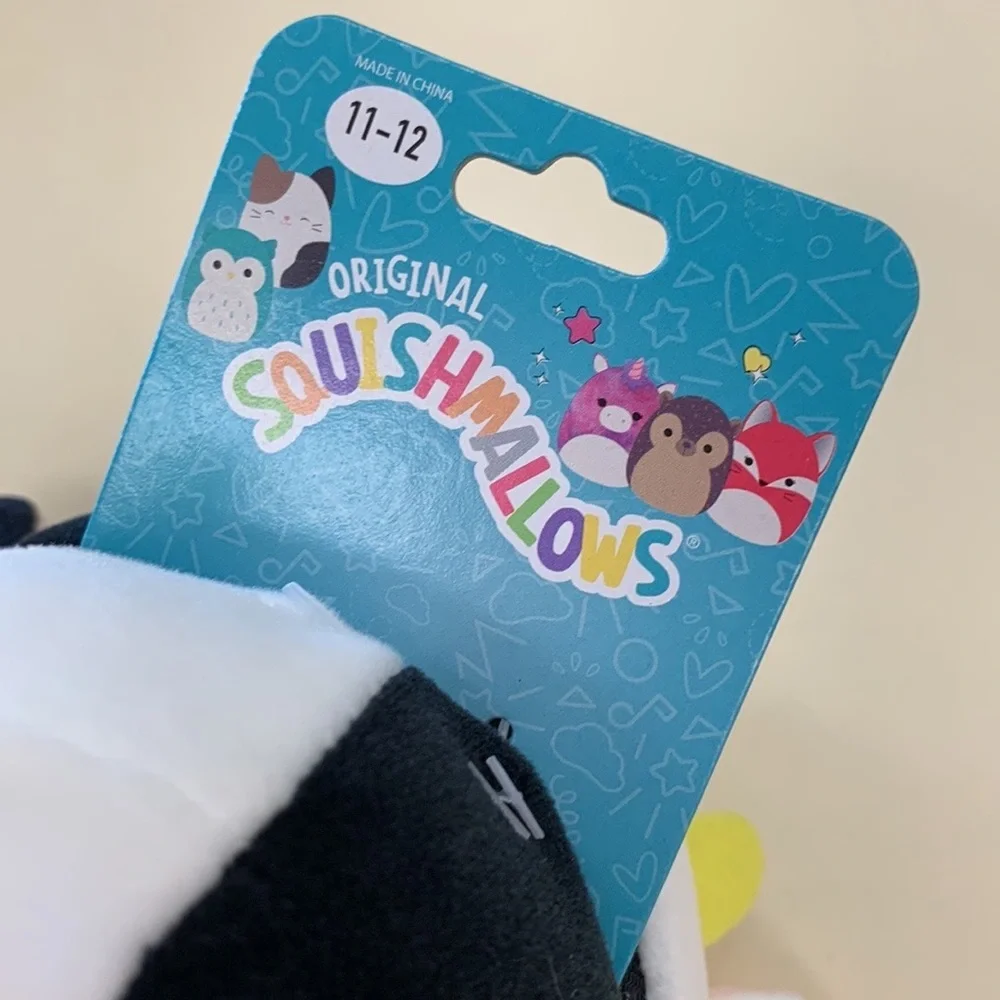 Squishmallows‎ Original KellyToy Connor the Cow Kids Boys Girls Unisex Slippers